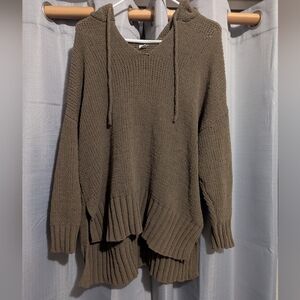 Aerie Knit Hoodie Sweater